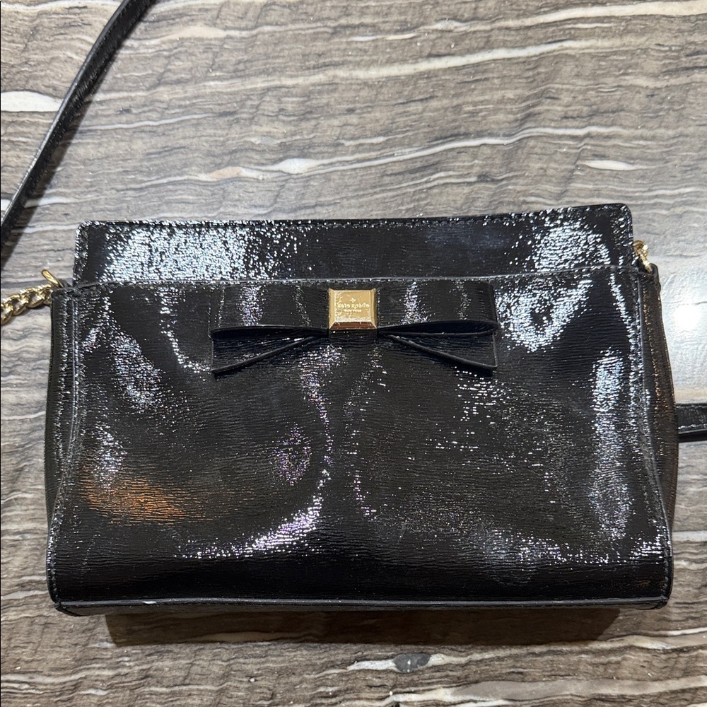 Kate Spade New York Beacon Court Black Bow Accent Women's Bag